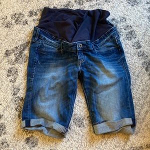 Maternity Jean shorts